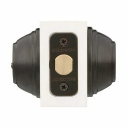 Baldwin Prestige Venetian Bronze Double Cylinder Round Deadbolt with Microban Antimicrobial Technology -Baldwin Sales Store baldwin deadbolts 385 rdb 11p smt cp rcal 66 1000