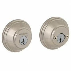 Baldwin Prestige Satin Nickel Double Cylinder Deadbolt