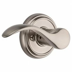Baldwin Prestige Tobin Satin Nickel Left-Handed Dummy Door Lever
