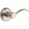Baldwin Prestige Tobin Satin Nickel Right-Handed Dummy Door Lever -Baldwin Sales Store baldwin dummy door handles 351tbl rh rdb 15 cp 64 1000