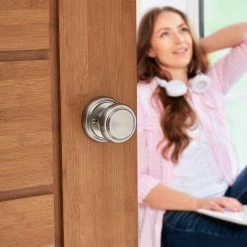 Baldwin Prestige Alcott Satin Nickel Dummy Door Knob -Baldwin Sales Store baldwin dummy door knobs 351atk rdb 15 cp 4f 1000