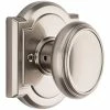Baldwin Prestige Carnaby Satin Nickel Dummy Door Knob -Baldwin Sales Store baldwin dummy door knobs 351cyk arb 15 cp 64 1000