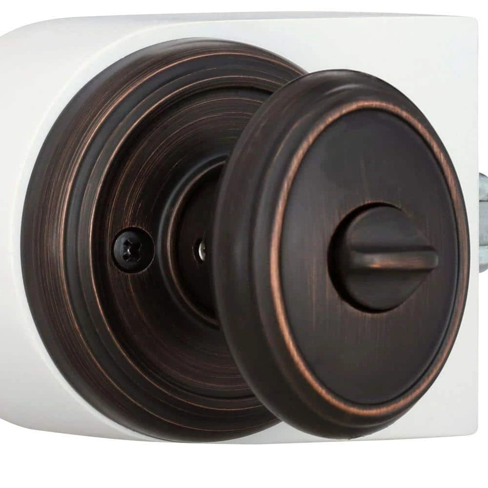 Baldwin Prestige Carnaby Venetian Bronze Entry Door Knob Featuring SmartKey Security 5 Baldwin Prestige Carnaby Venetian Bronze Entry Door Knob Featuring SmartKey Security - Image 3