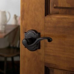 Baldwin Prestige Madrina Venetian Bronze Universal Hall/Closet Door Handle -Baldwin Sales Store baldwin passage door handles 352mdl arb 11p cp 6al rcs 44 1000