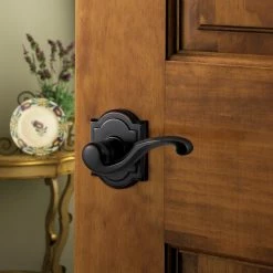 Baldwin Prestige Madrina Venetian Bronze Universal Hall/Closet Door Handle -Baldwin Sales Store baldwin passage door handles 352mdl arb 11p cp 6al rcs 4f 1000