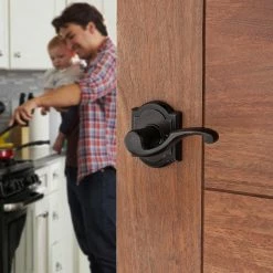 Baldwin Prestige Madrina Venetian Bronze Universal Hall/Closet Door Handle -Baldwin Sales Store baldwin passage door handles 352mdl arb 11p cp 6al rcs 76 1000