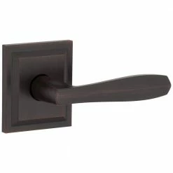 Baldwin Torrey Venetian Bronze Low Profile Rose Hall/Closet Passage Door Handle