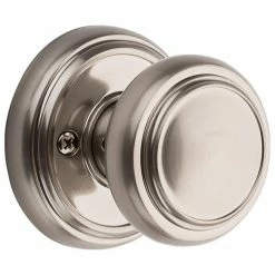 Baldwin Prestige Alcott Satin Nickel Hall/Closet Door Knob -Baldwin Sales Store baldwin passage door knobs 352atk rdb 15 cp 6al rcs 4f 1000