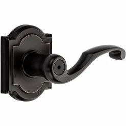 Baldwin Prestige Madrina Venetian Bronze Universal Bed/Bath Door Handle -Baldwin Sales Store baldwin privacy door handles 353mdl arb 11p c3 1000