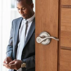 Baldwin Prestige Tobin Satin Nickel Universal Bed/Bath Door Handle 11 Baldwin Prestige Tobin Satin Nickel Universal Bed/Bath Door Handle -Baldwin Sales Store baldwin privacy door handles 353tbl rdb 15 44 1000