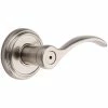 Baldwin Prestige Tobin Satin Nickel Universal Bed/Bath Door Handle 1 Baldwin Prestige Tobin Satin Nickel Universal Bed/Bath Door Handle -Baldwin Sales Store baldwin privacy door handles 353tbl rdb 15 64 1000