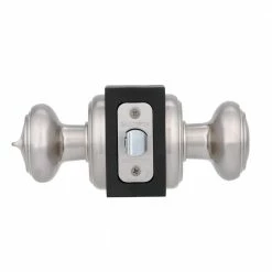 Baldwin Prestige Alcott Satin Nickel Bed/Bath Door Knob -Baldwin Sales Store baldwin privacy door knobs 353atk rdb 15 cp 6al rcs 40 1000