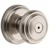 Baldwin Prestige Alcott Satin Nickel Bed/Bath Door Knob -Baldwin Sales Store baldwin privacy door knobs 353atk rdb 15 cp 6al rcs 64 1000