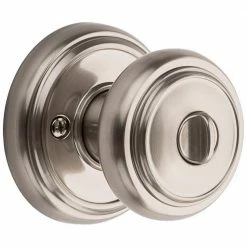 Baldwin Prestige Alcott Satin Nickel Bed/Bath Door Knob -Baldwin Sales Store baldwin privacy door knobs 353atk rdb 15 cp 6al rcs c3 1000