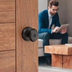 Baldwin Prestige Carnaby Venetian Bronze Bed/Bath Door Knob -Baldwin Sales Store baldwin privacy door knobs 353cyk rdb 11p fa 1000