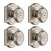 Baldwin Prestige Carnaby Satin Nickel Bed/Bath Door Knob (4-Pack) 2 Baldwin Prestige Carnaby Satin Nickel Bed/Bath Door Knob (4-Pack) -Baldwin Sales Store baldwin privacy door knobs 353cykarb154pk 64 1000