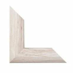 MirrorChic Cardiff Sand 42 in. W x 54 in. H DIY Mirror Frames Kit -Baldwin Sales Store beige mirrorchic mirror framing kits e1668 678 18 4f 1000