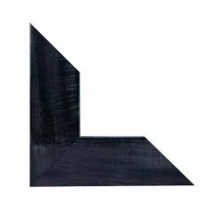 MirrorChic Black Smoke 3 in. x 60 in. x 42 in. DIY Mirror Frame Mirror Not Included -Baldwin Sales Store black mirrorchic mirror framing kits e1366 330 013 4f 1000