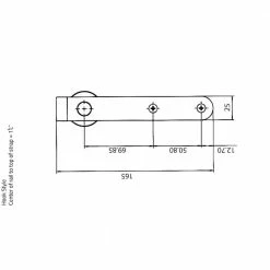 Quiet Glide 72 in. Black Miniature Hook Sliding Barn Door Hardware for Double Furniture Wood Doors 12 Quiet Glide 72 in. Black Miniature Hook Sliding Barn Door Hardware for Double Furniture Wood Doors -Baldwin Sales Store black quiet glide barn door hardware nt 1310 01 722 44 1000