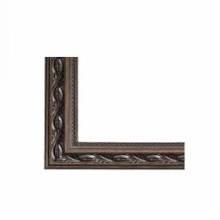 MirrorChic Le Flore 48 in. x 36 in. Mirror Frame Kit in Bronze Brown - Mirror Not Included -Baldwin Sales Store bronze brown mirrorchic mirror framing kits e761595 11 1f 1000