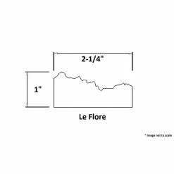 MirrorChic Le Flore 48 in. x 36 in. Mirror Frame Kit in Bronze Brown - Mirror Not Included -Baldwin Sales Store bronze brown mirrorchic mirror framing kits e761595 11 4f 1000