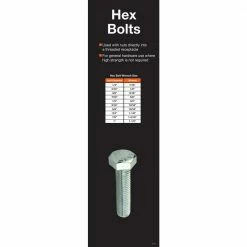 Crown Bolt 1/4 in. x 4-1/2 in. Zinc Hex Bolt (50-Pack) -Baldwin Sales Store crown bolt hex bolts 83090 fa 1000