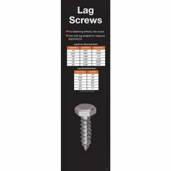 Crown Bolt 5/16 in. x 2-1/2 in. External Hex Hex-Head Lag Screws (50-Pack) -Baldwin Sales Store crown bolt lag bolts 87430 fa 1000