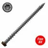 DeckLok #10 x 2-3/4 in. Star Drive Self-Countersinking Flat Head ACQ Compatible Mountain Cedar Composite Deck Screws (75-Piece) -Baldwin Sales Store decklok deck screws cd234mc75 64 1000
