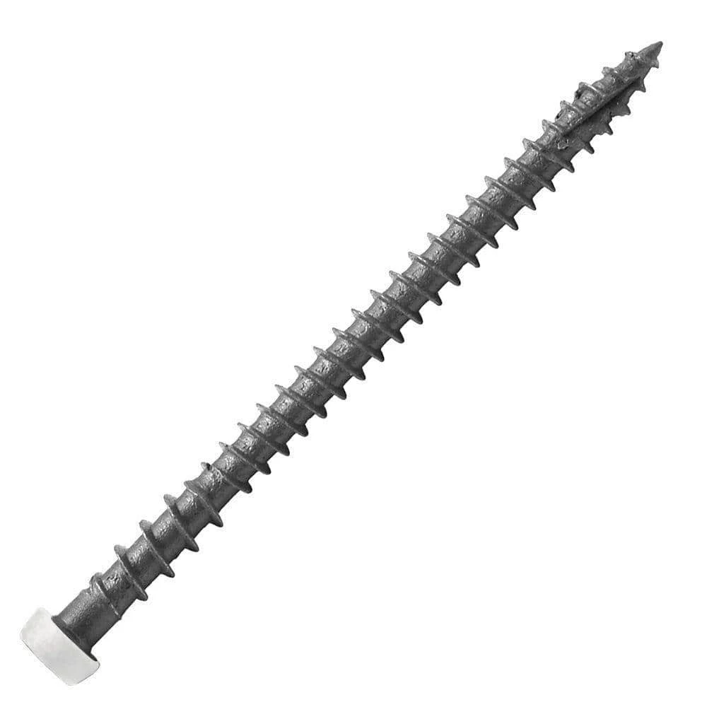 DeckLok #10 x 2-3/4 in. Star Drive Self- Countersinking Flat Head ACQ Compatible White Composite Deck Screws (350-Piece) 3 DeckLok #10 x 2-3/4 in. Star Drive Self- Countersinking Flat Head ACQ Compatible White Composite Deck Screws (350-Piece)