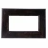 MirrorChic Hudson Walnut in Espresso 42 in. x 36 in. - DIY Mirror Frame Kit - Mirror Not Included -Baldwin Sales Store espresso mirrorchic mirror framing kits e6280 061 09 64 1000