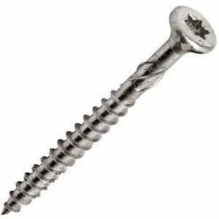 GRK Fasteners #10 x 3-1/8 in. Star Drive Flat Head Stainless Steel Multi-Purpose Wood Screw (70-Pack) -Baldwin Sales Store grk fasteners wood screws 137147 66 1000