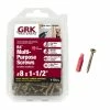GRK Fasteners #8 x 1-1/2 in. R4 Multi-Purpose Star Drive Flat Head Screw (110 per Pack) -Baldwin Sales Store grk fasteners wood screws 96085 64 1000