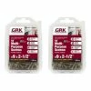 GRK Fasteners #9 x 2-1/2 in. Star Drive Bugle Head R4 Multi-Purpose Screw Combo Kit 2 of (100-per Pack) -Baldwin Sales Store grk fasteners wood screws 99401 64 1000