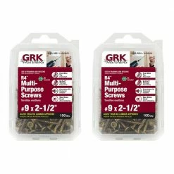 GRK Fasteners #9 x 2-1/2 in. Star Drive Bugle Head R4 Multi-Purpose Screw Combo Kit 2 of (100-per Pack)