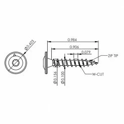 GRK Fasteners #8 x 1 in. Star Drive Low Profile Washer Head Cabinet Wood Screw Combo Kit 2 of (100-per Pack) -Baldwin Sales Store grk fasteners wood screws 99404 44 1000