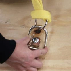 CargoSmart 3/8 in. Light Duty Medium Latching D-Ring (1-Pack) -Baldwin Sales Store metallics cargosmart tie down hardware accessories 6550 a0 1000