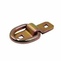 CargoSmart 3-3/4 in. W x 1-1/8 in. L 5000 lb. Capacity Standard-Duty Medium Locking Anti-Rattle D-Ring -Baldwin Sales Store metallics cargosmart tie down hardware accessories 6554 1d 1000