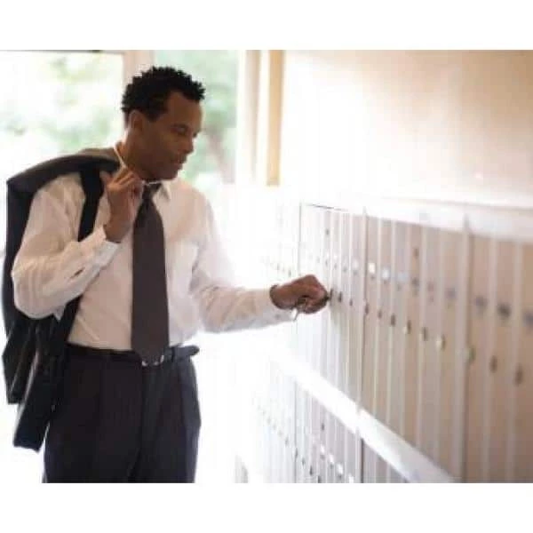 Florence 1250 Vertical Series 3-Compartment Aluminum Surface-Mount Mailbox 3 Florence 1250 Vertical Series 3-Compartment Aluminum Surface-Mount Mailbox - Image 2