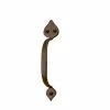 Quiet Glide Hand Forged Oil Rubbed Bronze Standard Spade Handle -Baldwin Sales Store oil rubbed bronze quiet glide barn door hardware qg11990307 64 1000