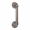 Quiet Glide 3-1/2 in. x 13 in. Satin Nickel Industrial Pipe Barn Door Pull 2 Quiet Glide 3-1/2 in. x 13 in. Satin Nickel Industrial Pipe Barn Door Pull -Baldwin Sales Store quiet glide door pull handles 5213990102 64 1000