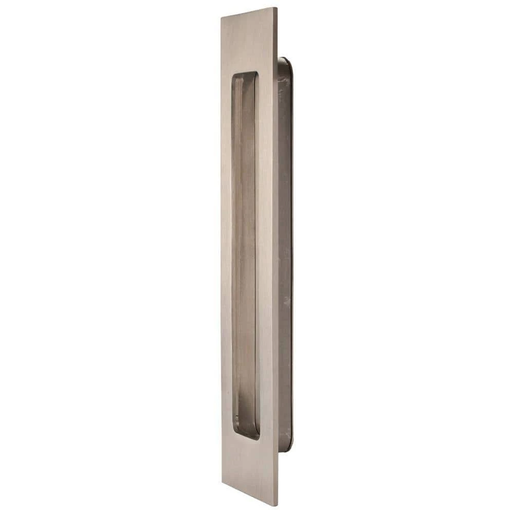 Quiet Glide 7 in. x 1-7/8 in. x 3/8 in. Satin Nickel Large Flush Pull 4 Quiet Glide 7 in. x 1-7/8 in. x 3/8 in. Satin Nickel Large Flush Pull - Image 2