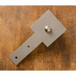 Quiet Glide 96 in. Cube Stick Satin Nickel Sliding Barn Door Round Track and Hardware Kit -Baldwin Sales Store satin nickel quiet glide barn door hardware qg 1300 cs 96 02 44 1000