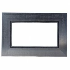 MirrorChic Drexel Graphite 42 in. x 42 in. DIY Mirror Frame Kit Mirror Not Included