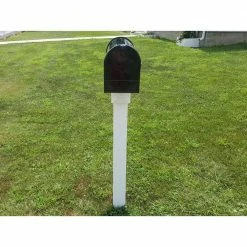 The Handy Post 42 in. x 8 in. White Vinyl Mailbox Post Sleeve -Baldwin Sales Store the handy post mailbox posts stands hp 1w1 4f 1000