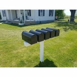The Handy Post 42 in. x 54 in. Vinyl Post Sleeve for 5 Small, Medium, Large Mailboxes, White 11 The Handy Post 42 in. x 54 in. Vinyl Post Sleeve for 5 Small, Medium, Large Mailboxes, White -Baldwin Sales Store the handy post mailbox posts stands hp 1w5 4f 1000