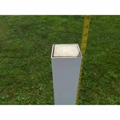 The Handy Post 42 in. x 4 in. Vinyl Mailbox Post Sleeve, White -Baldwin Sales Store the handy post mailbox posts stands hp 1wsl 4f 1000