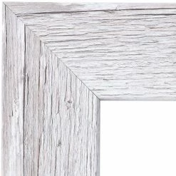 MirrorChic Driftwood 54 in. x 36 in. Mirror Frame Kit in White - Mirror Not Included 10 MirrorChic Driftwood 54 in. x 36 in. Mirror Frame Kit in White - Mirror Not Included -Baldwin Sales Store white mirrorchic mirror framing kits e1500325 01 1f 1000