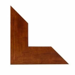 MirrorChic English Walnut 36 in. x 36 in. DIY Mirror Frame Kit Mirror Not Included -Baldwin Sales Store wood mirrorchic mirror framing kits e566069 03 4f 1000