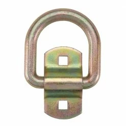 CargoSmart 3-1/8 in. W x 1-3/4 in. L 11,000 lb. Capacity Heavy-Duty Bolt-On Forged D-Ring -Baldwin Sales Store yellows golds cargosmart tie down hardware accessories 818 4f 1000